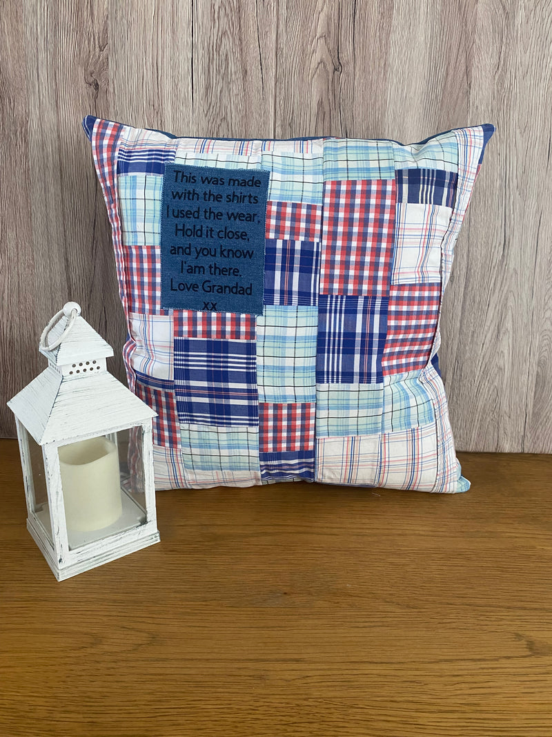 Patchwork cushion